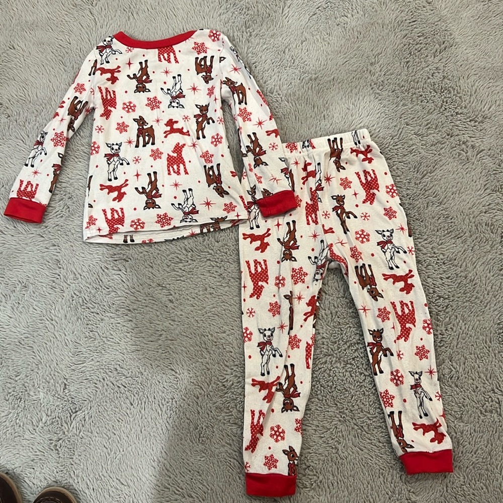 Rudolf the Red Nose Reindeer Christmas Pajamas
